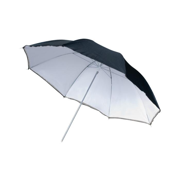 Bresser SM-11 paraplu wit/ zwart 109cm